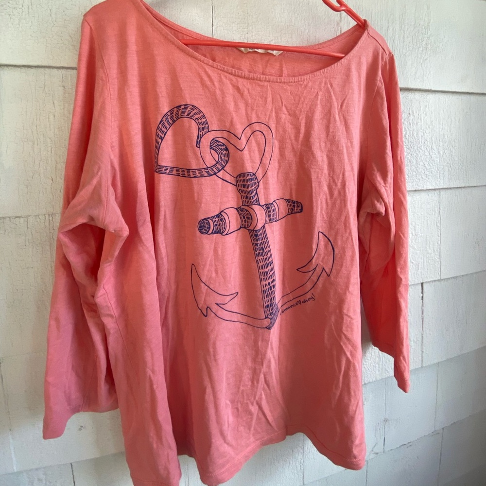 Old Navy “Romance Ahoy” Long Sleeve Tee